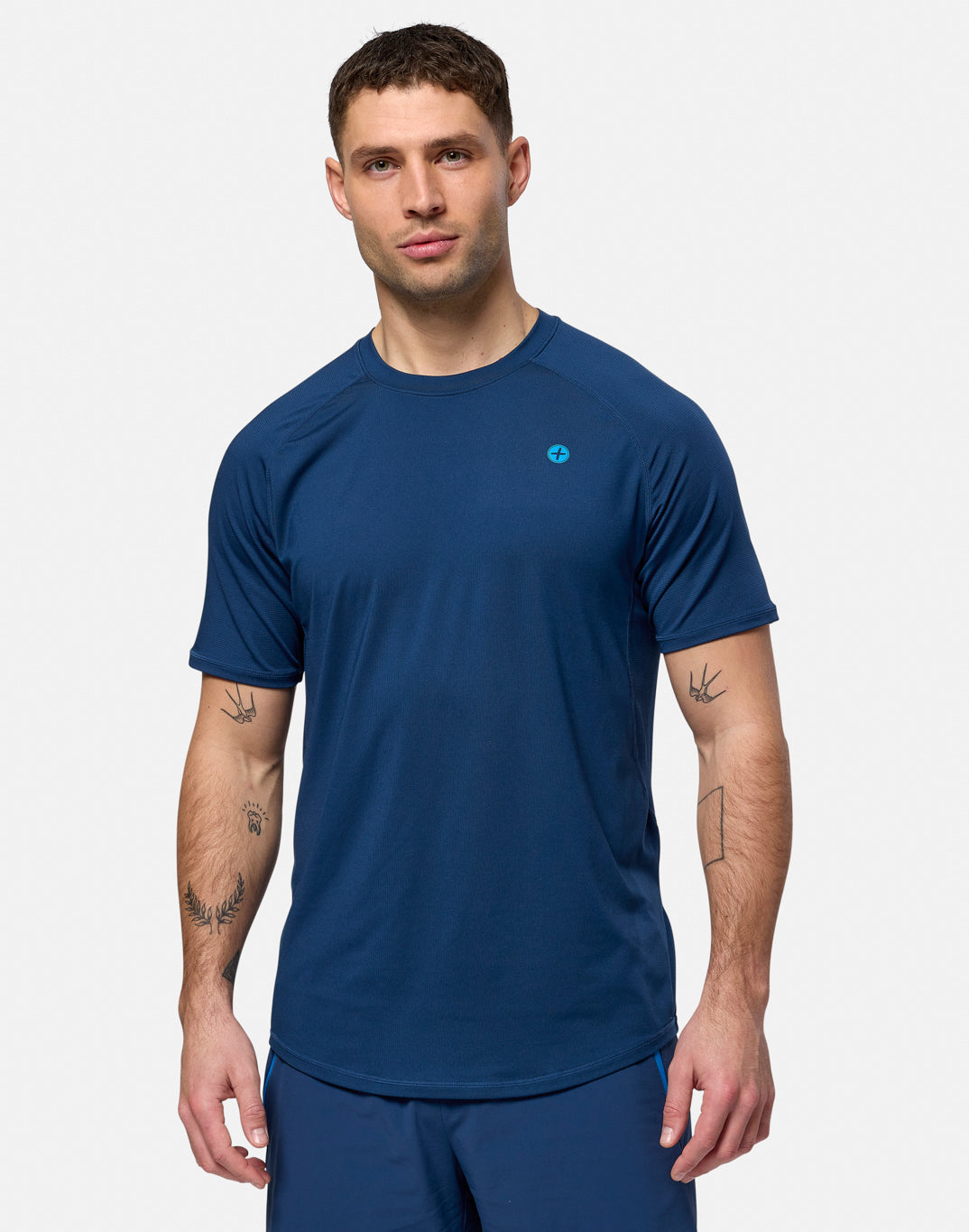 Mens Relentless Tee Petrol Blue