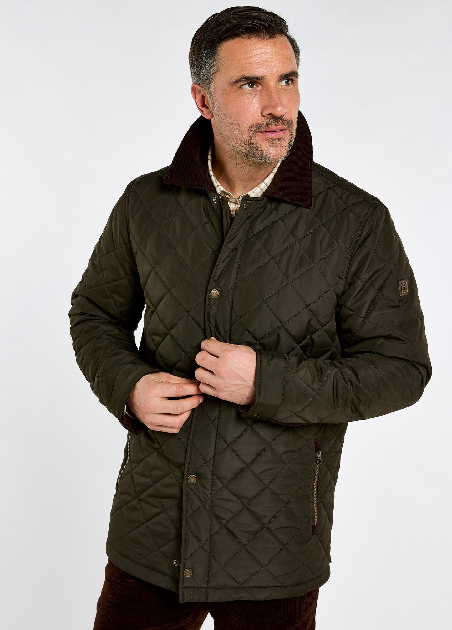 Mountusher Quilted Jacket - Verdigris