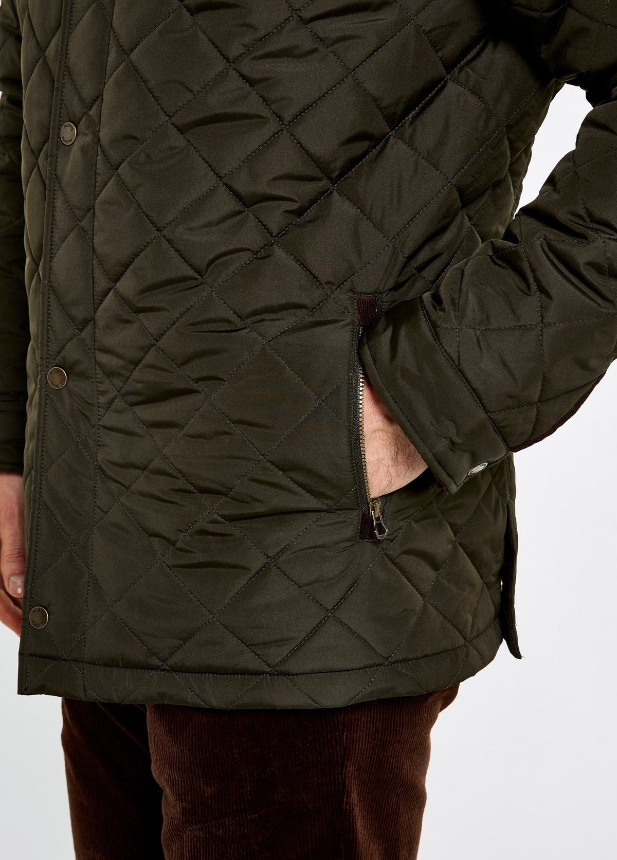 Mountusher Quilted Jacket - Verdigris