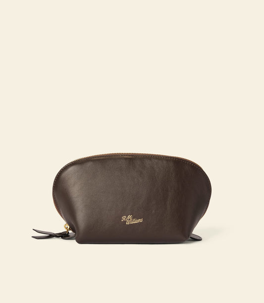 Lucinda Cosmetic Case Dark Chocolate