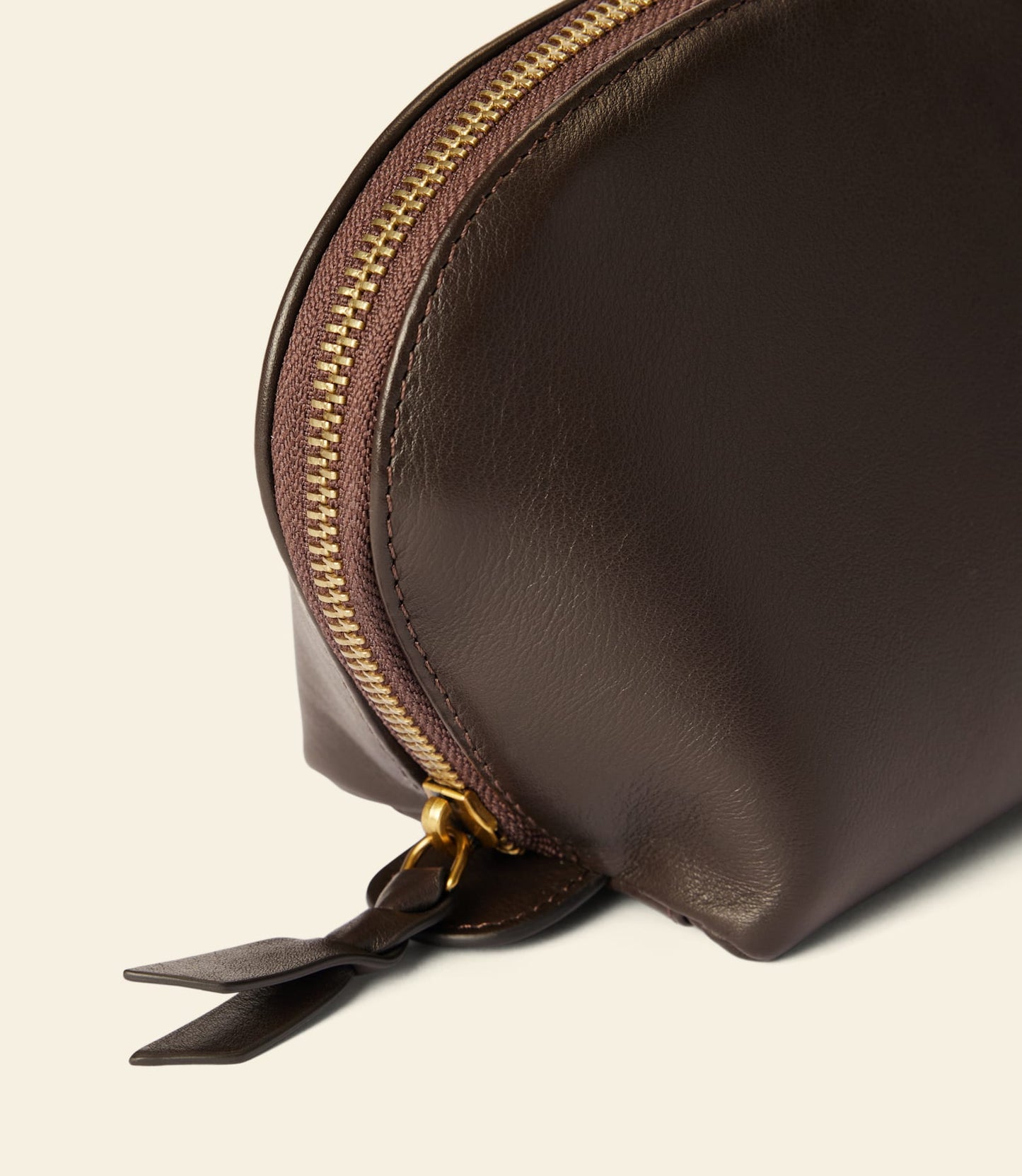 Lucinda Cosmetic Case Dark Chocolate