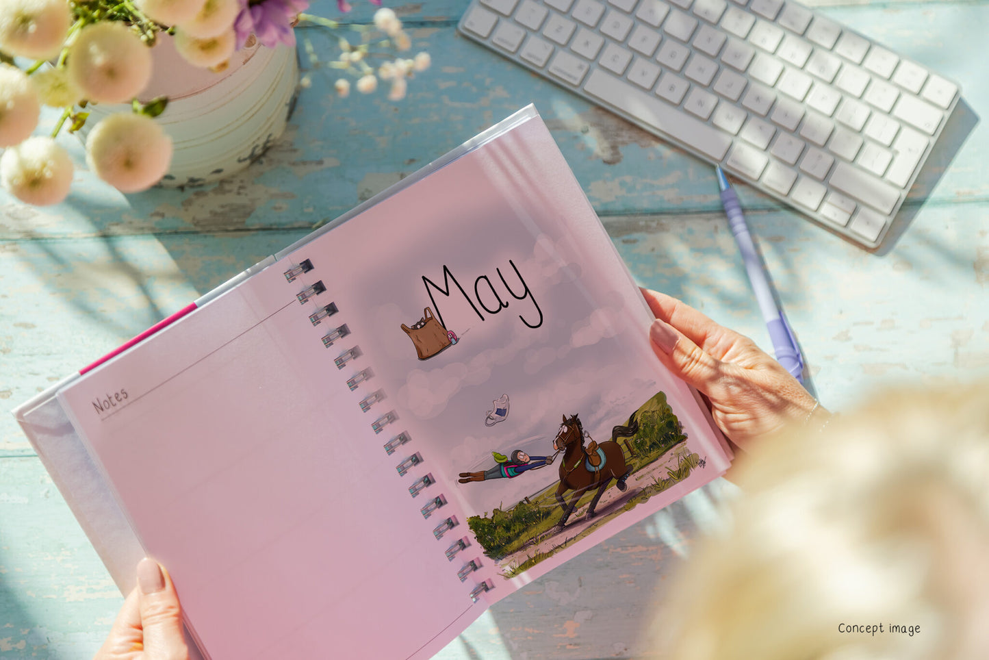 2027 A5 Ringbound Diary