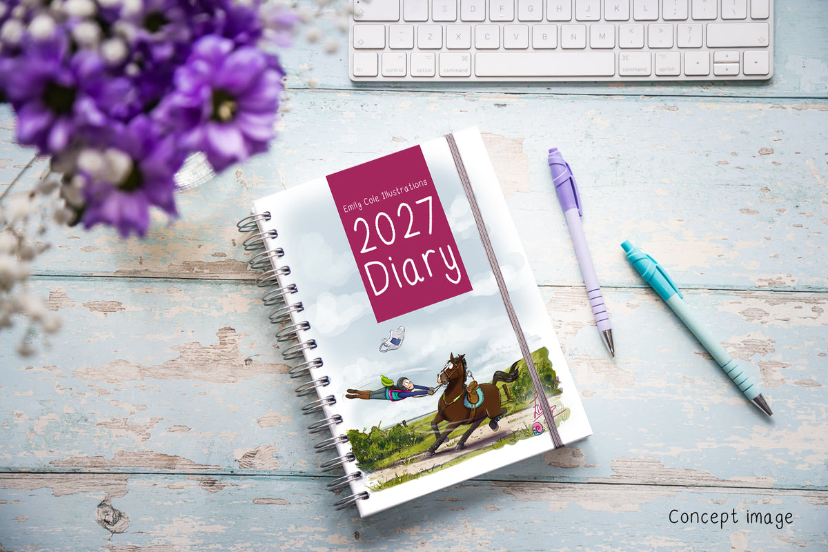 2027 A5 Ringbound Diary