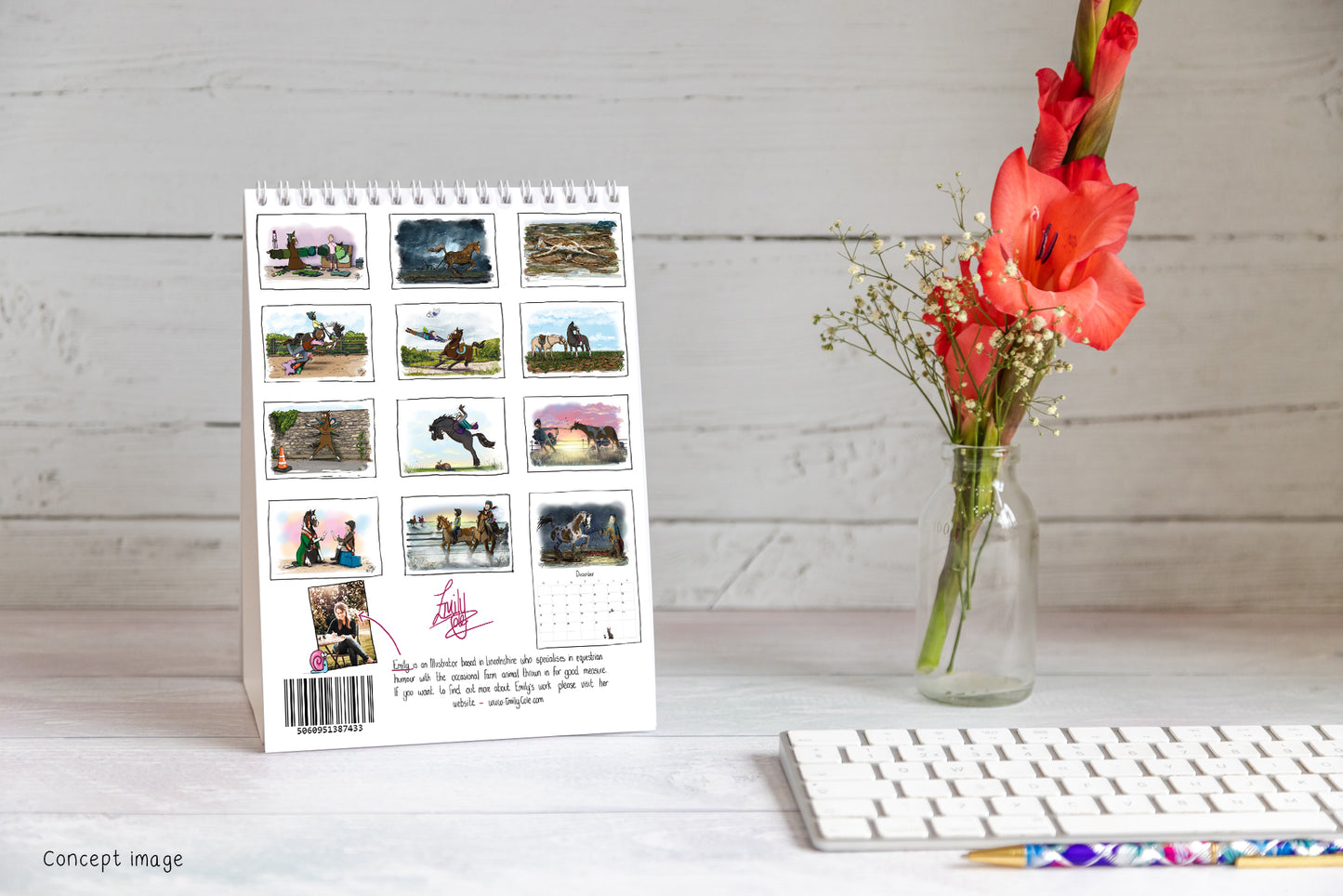 2027 Desk Calendar