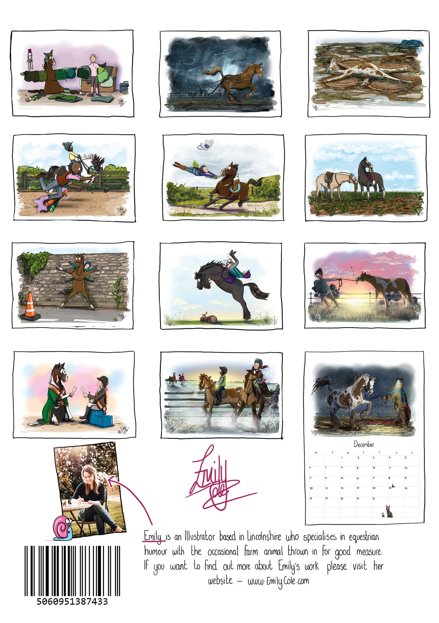 2027 Desk Calendar