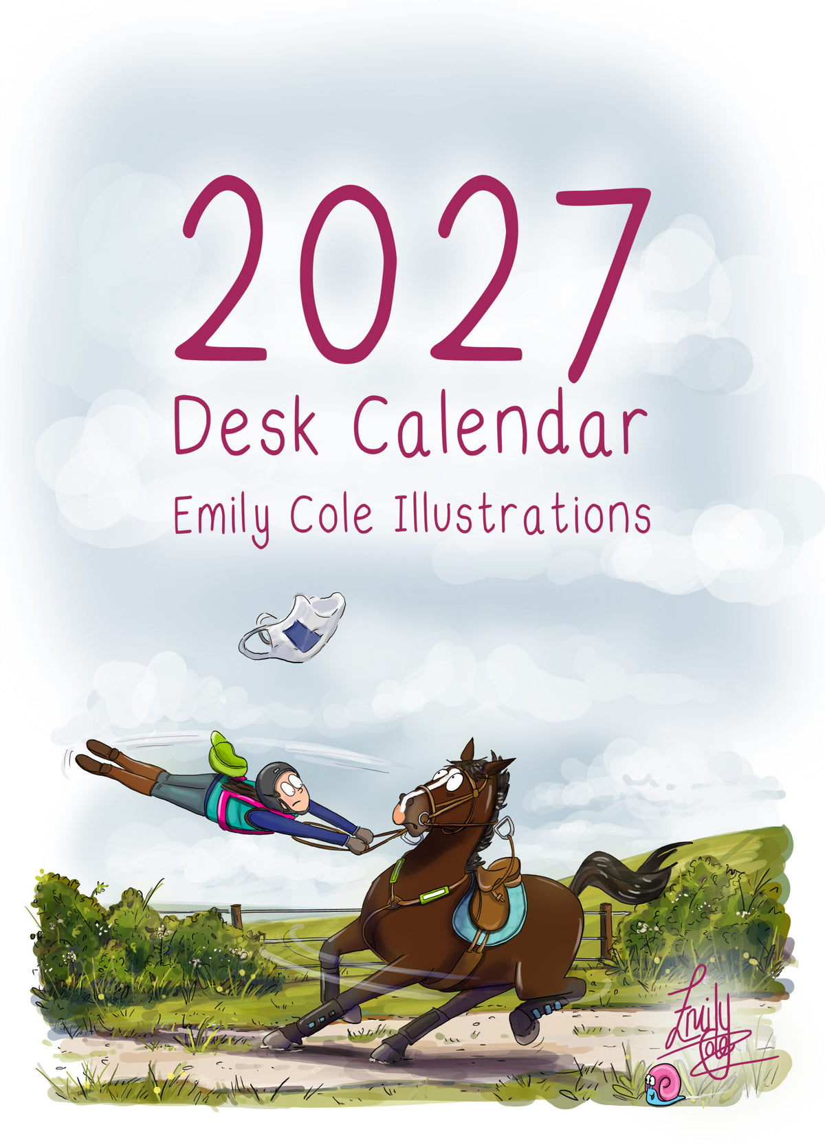 2027 Desk Calendar