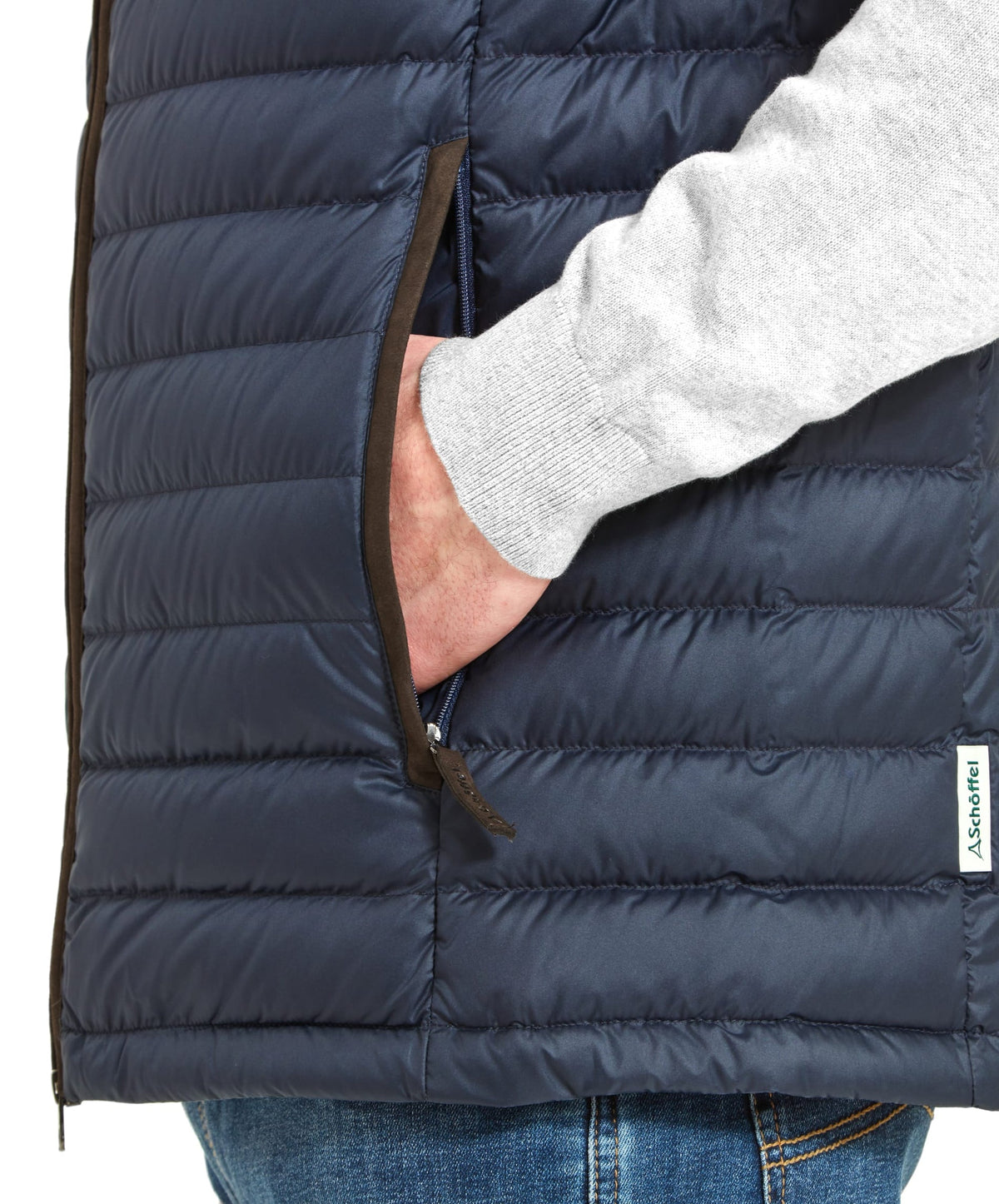 Bowden Down Gilet True Navy