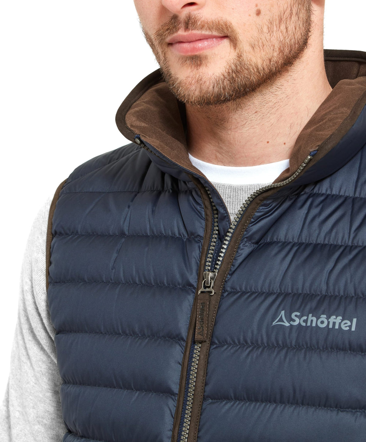 Bowden Down Gilet True Navy