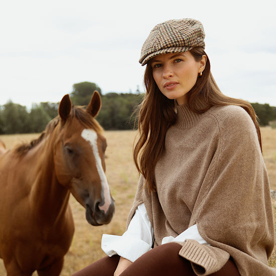 Felsham Baker Boy Cap Moss