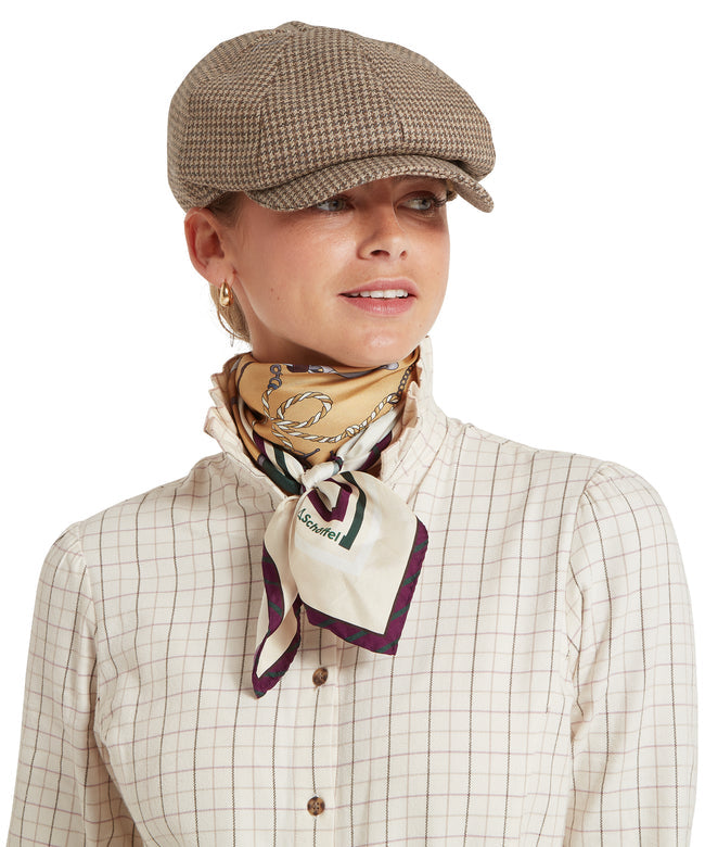 Hathersage Silk Scarf Bridle Print