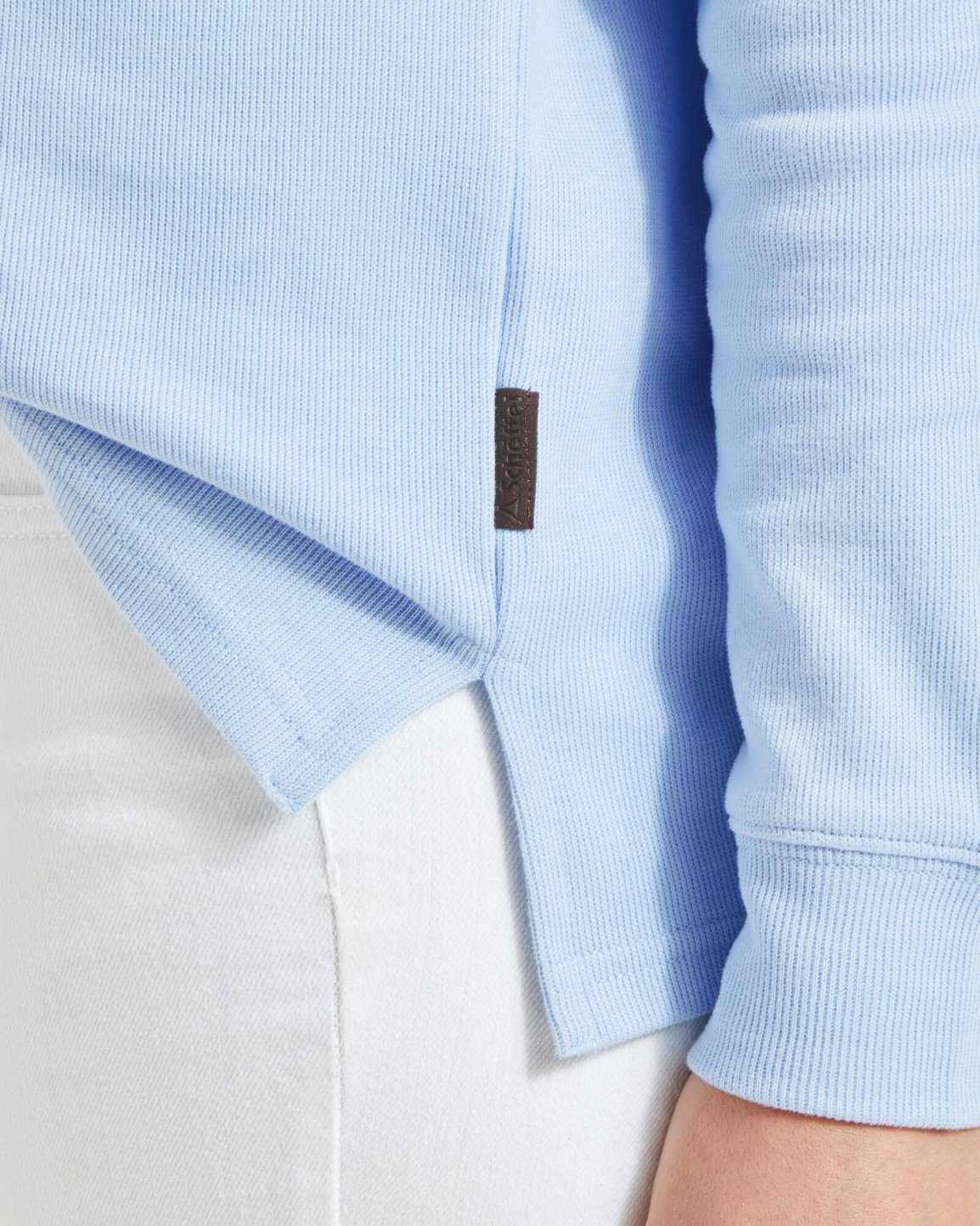 Appletree Bay 1/4 Zip Sky Blue