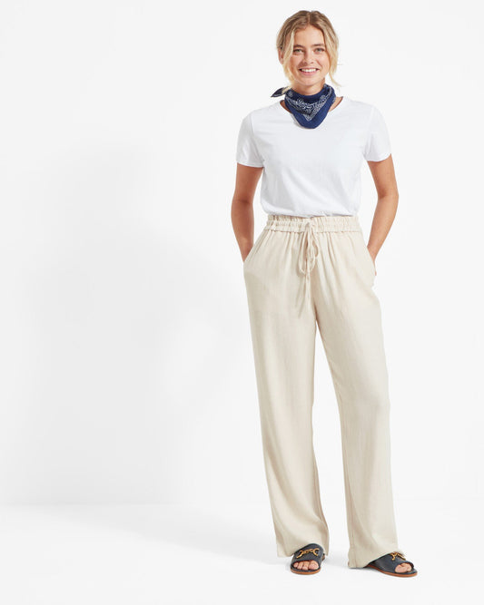 Daphne Linen Trousers Oat