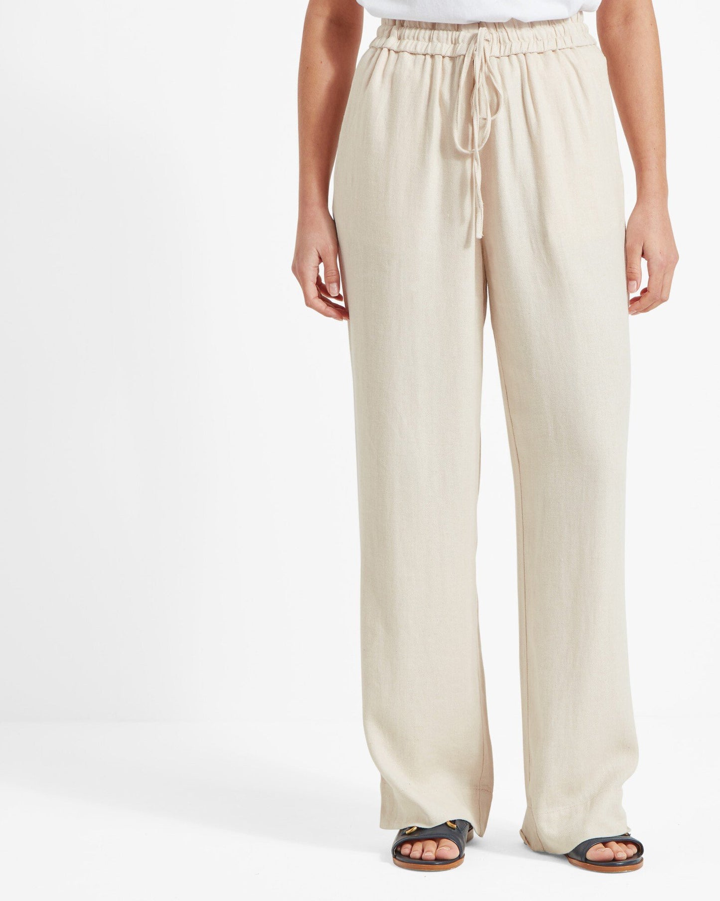 Daphne Linen Trousers Oat