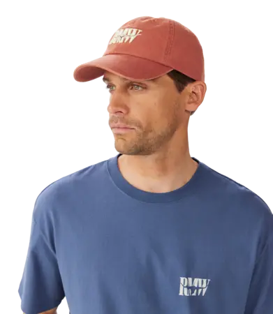 Heritage Twill Cap Red Ochre