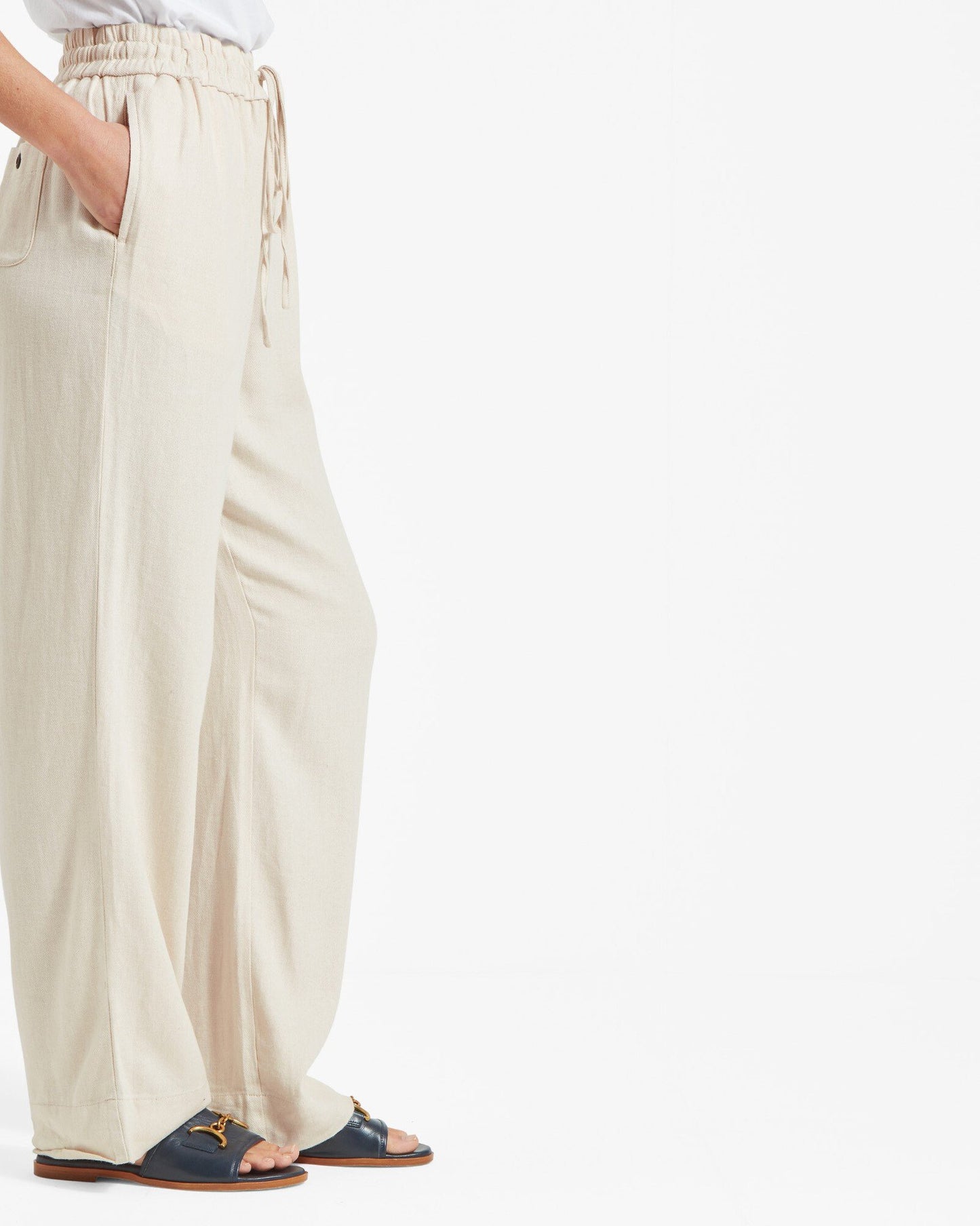Daphne Linen Trousers Oat
