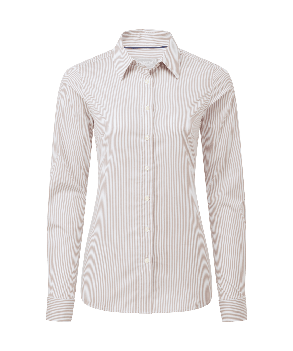 Norfolk Shirt Stone Stripe