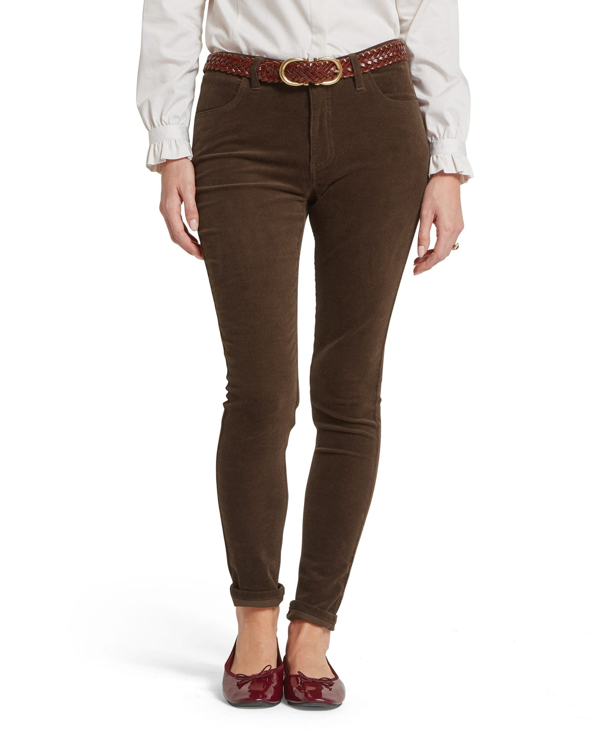Clover Cord Jean Chocolate
