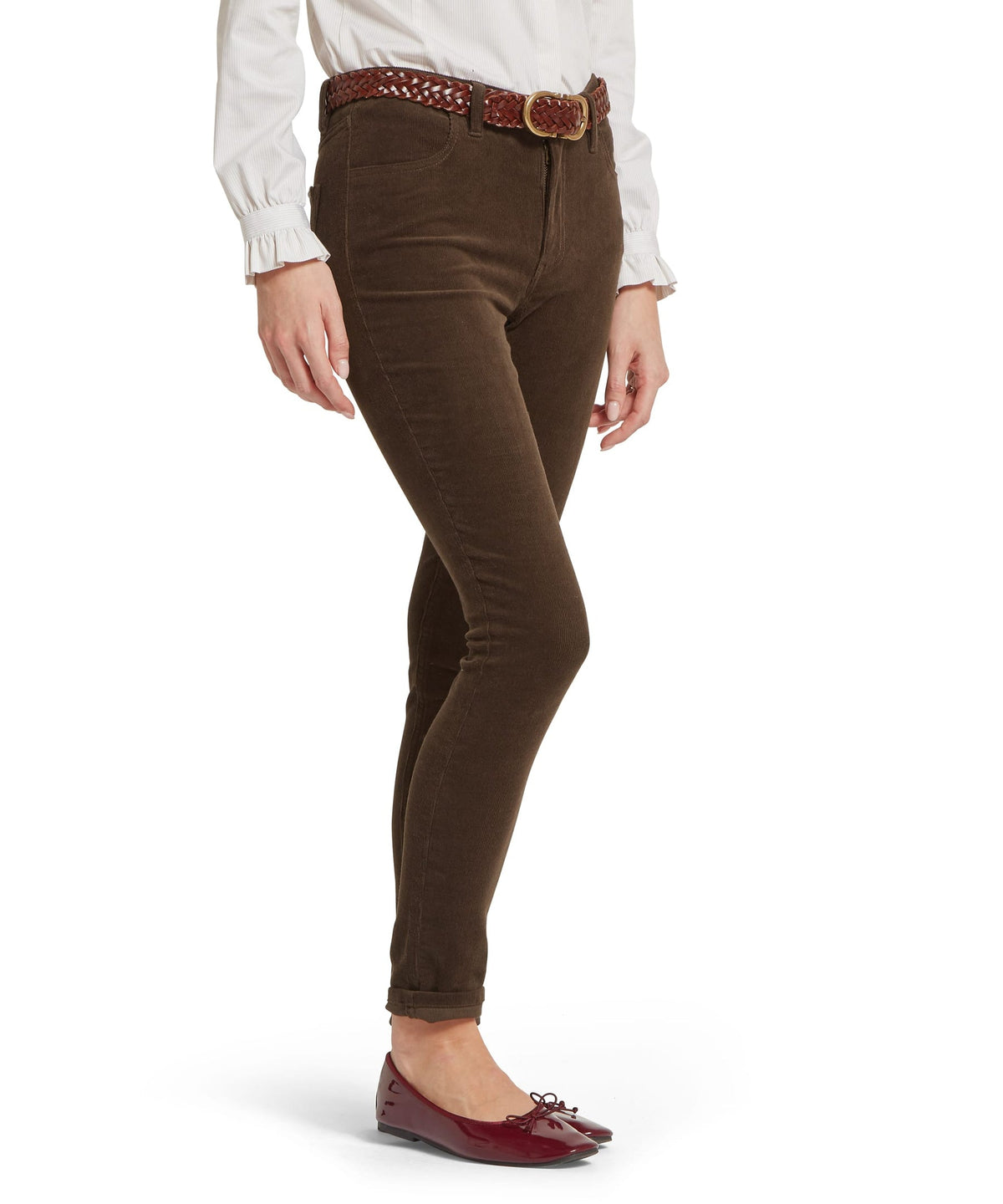 Clover Cord Jean Chocolate