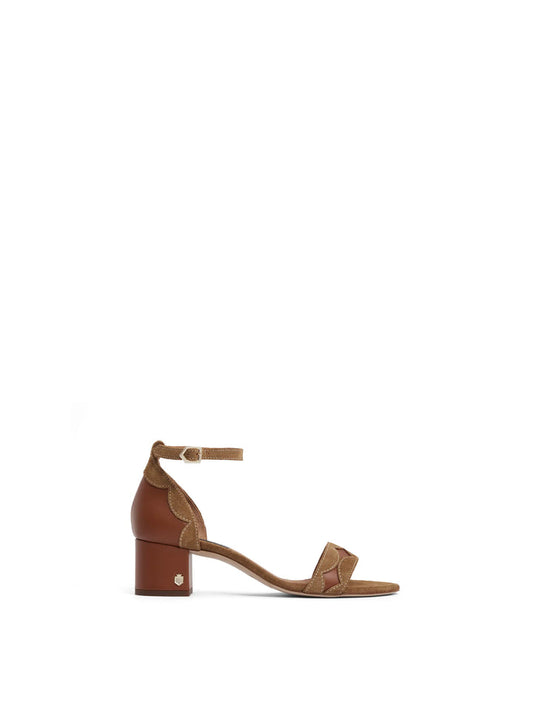 Ohio Tan Mid Heel Shoes