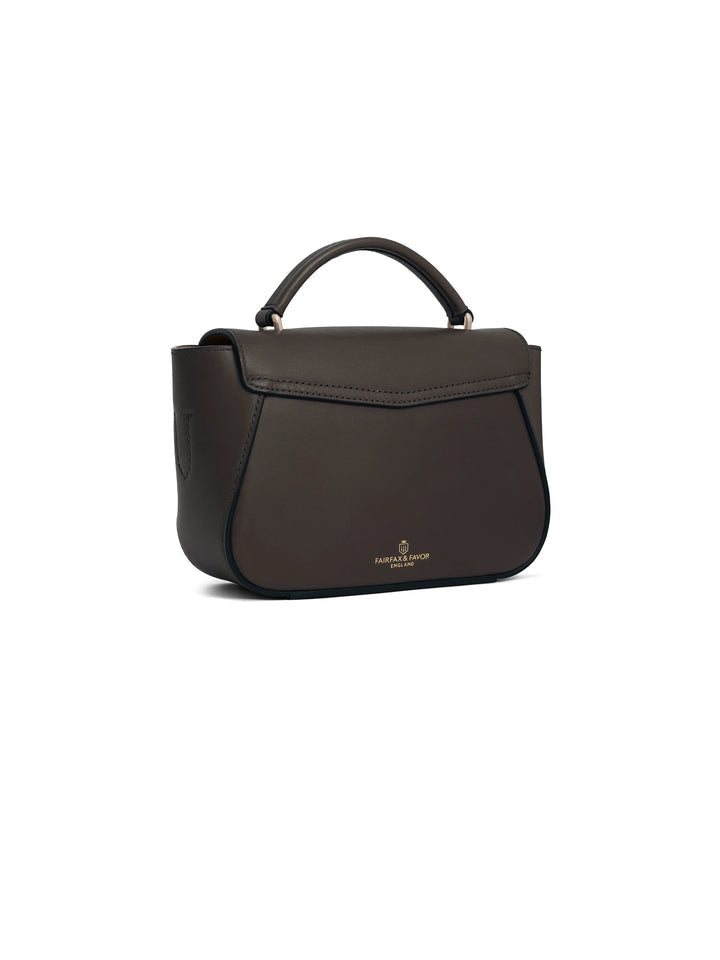 Blenheim Mahogany Leather Mini Handbag