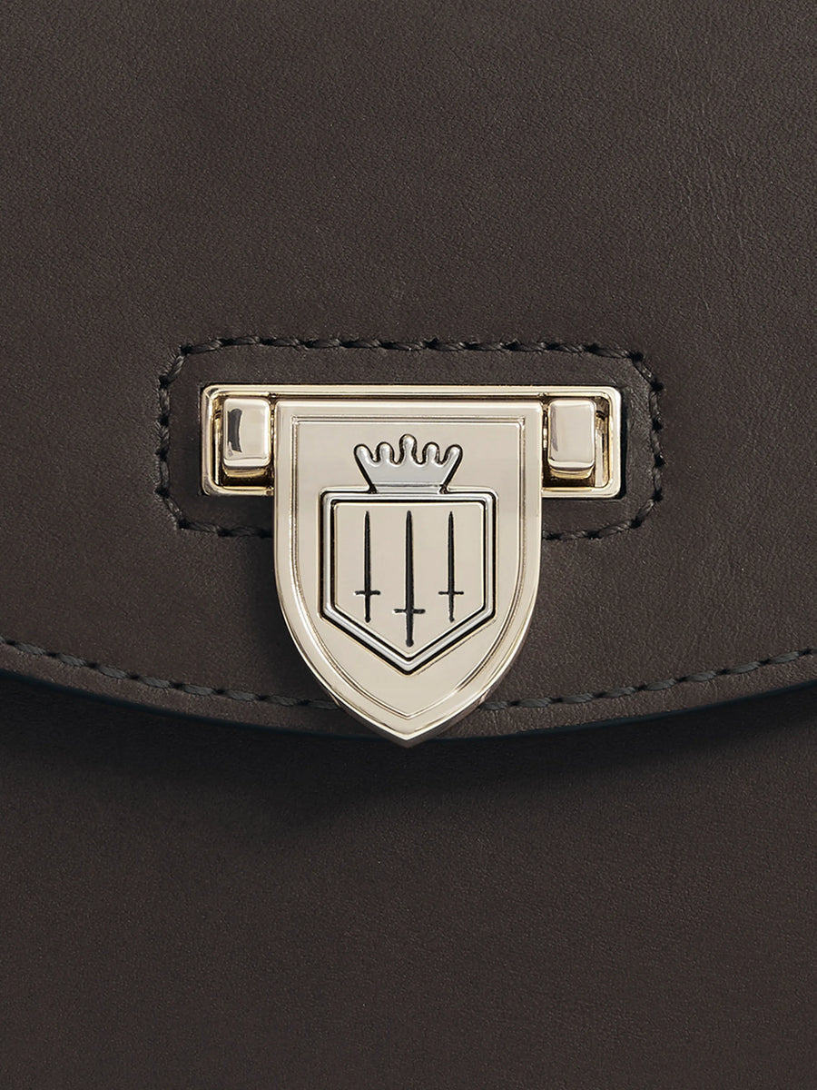 Blenheim Mahogany Leather Mini Handbag