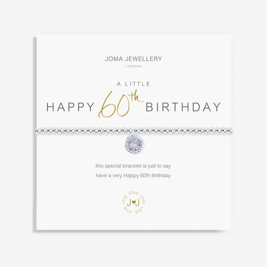 A Little 'Happy 60th Birthday' Bracelet