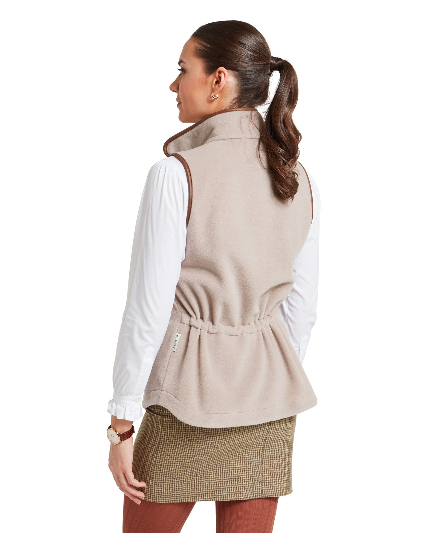 Lyndon Fleece Gilet Mushroom