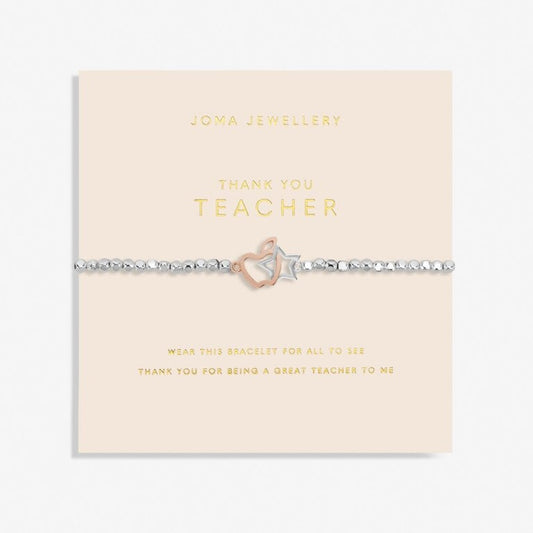 Forever Yours 'Thank You Teacher' Bracelet