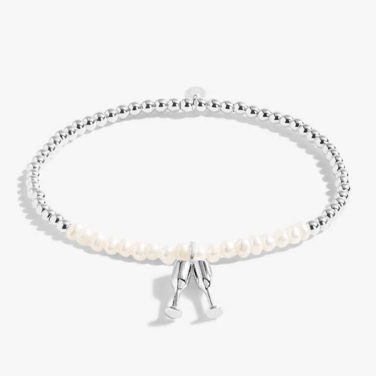 Bridal Pearl Bracelet 'Hooray For The Big Day
