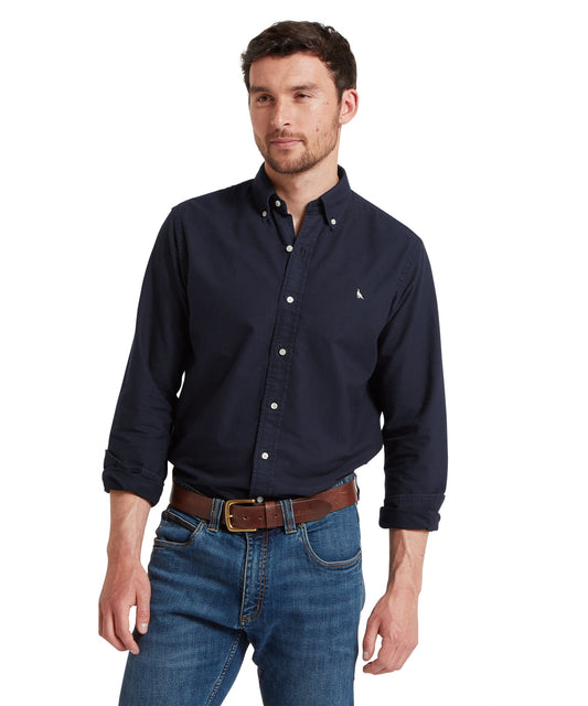 Cavendish Oxford Shirt Navy
