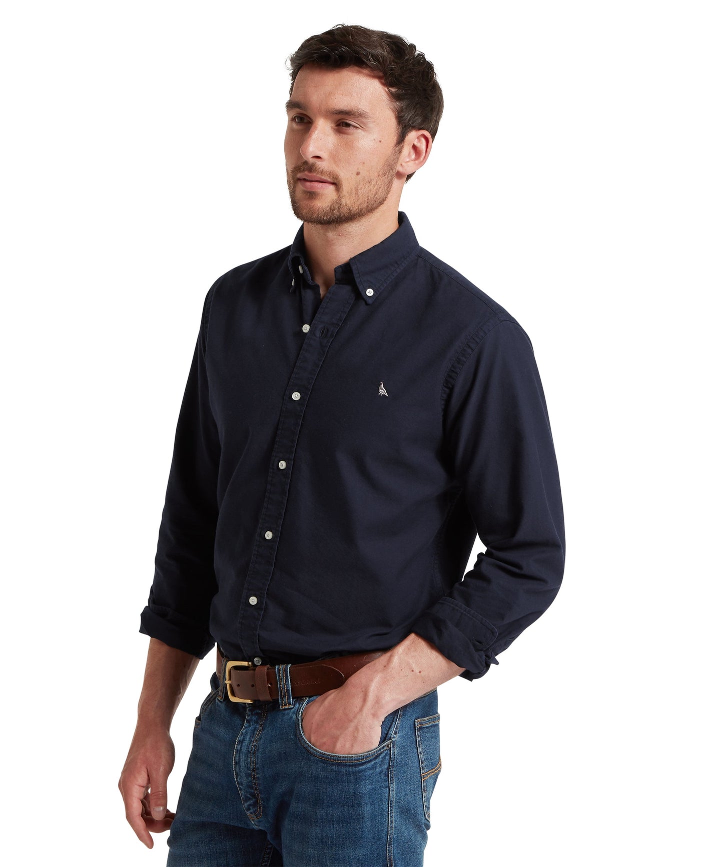 Cavendish Oxford Shirt Navy