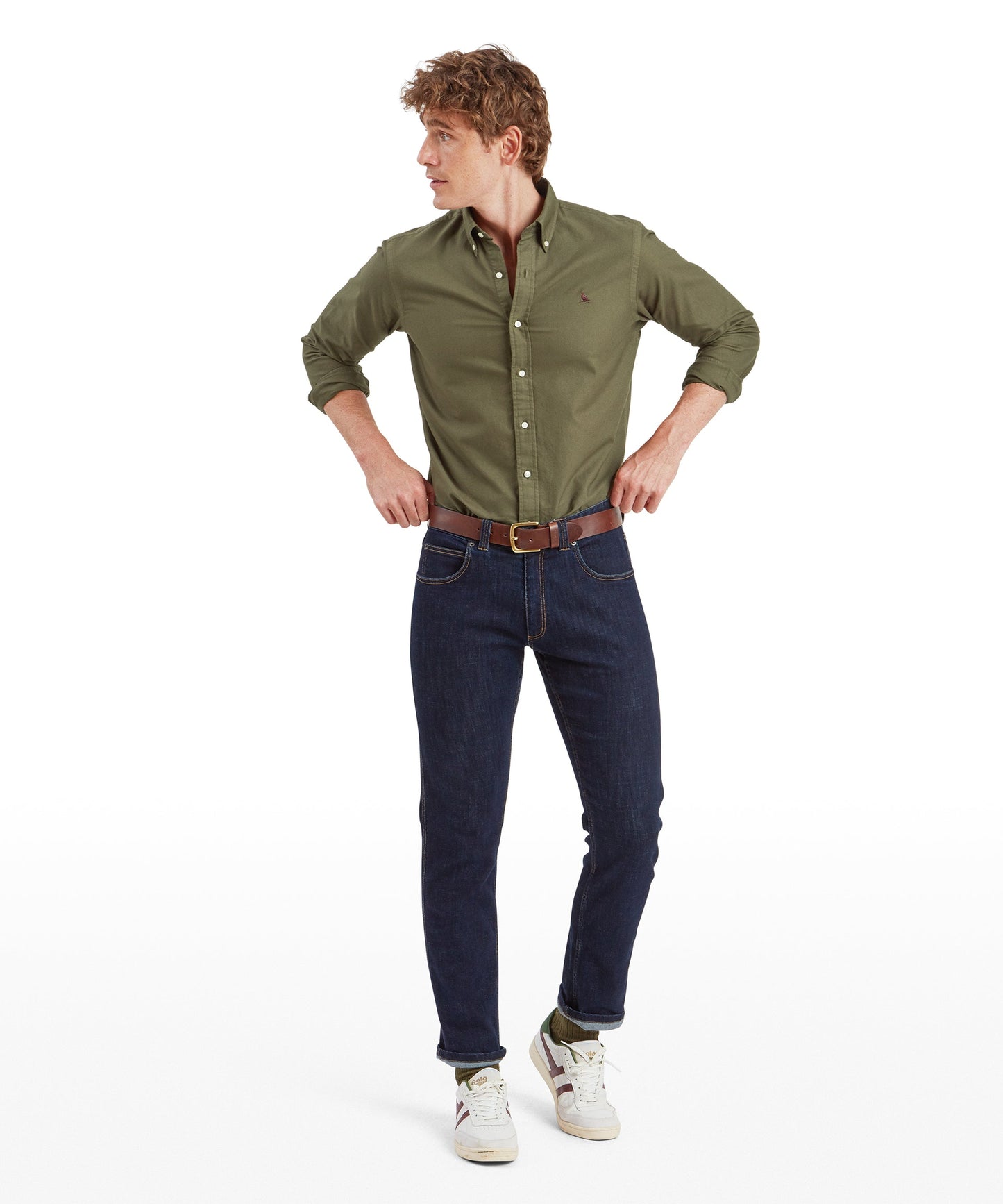 Cavendish Oxford Shirt Woodland