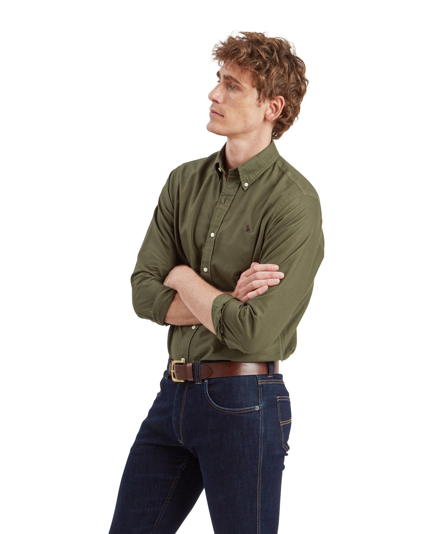Cavendish Oxford Shirt Woodland