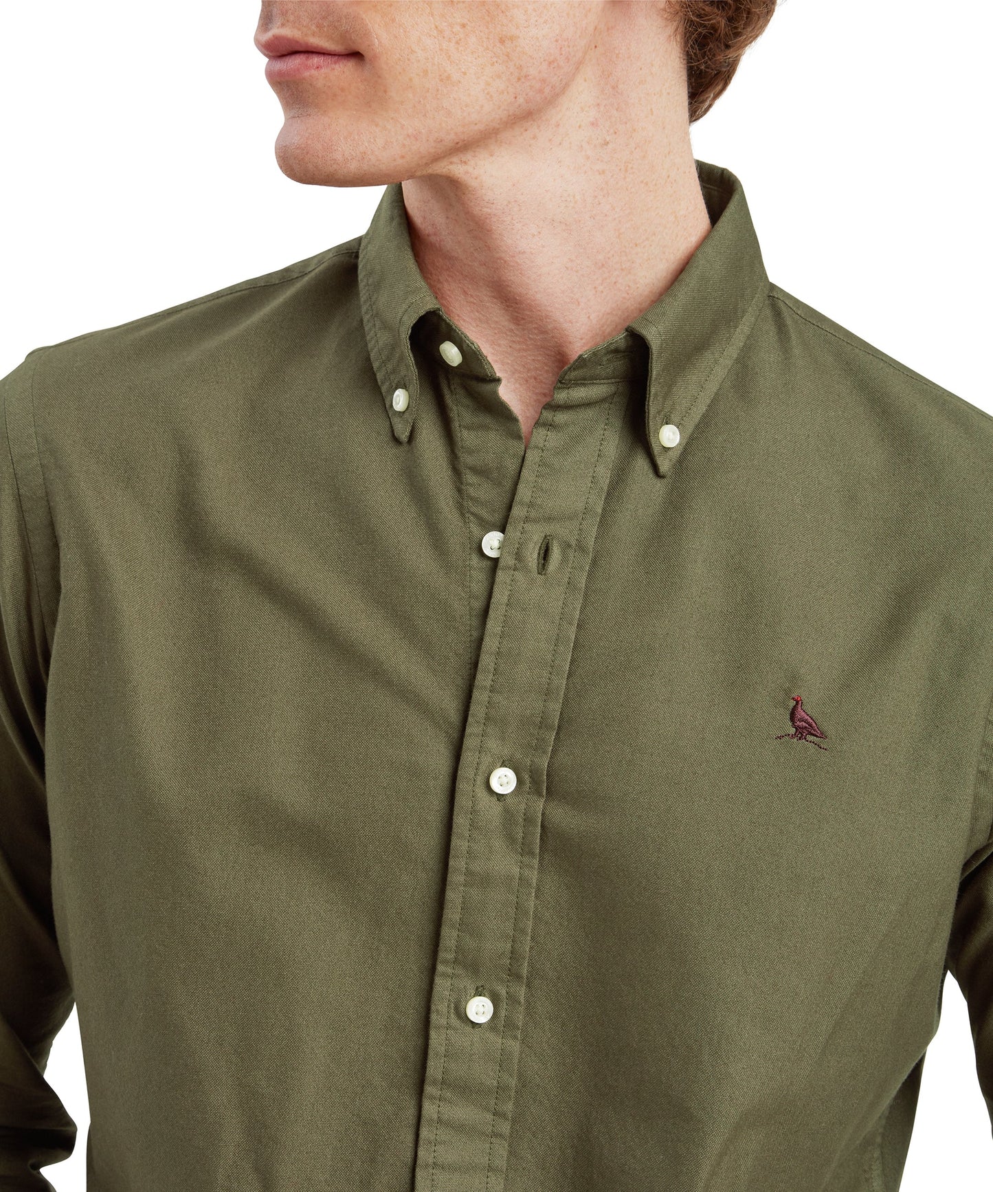Cavendish Oxford Shirt Woodland