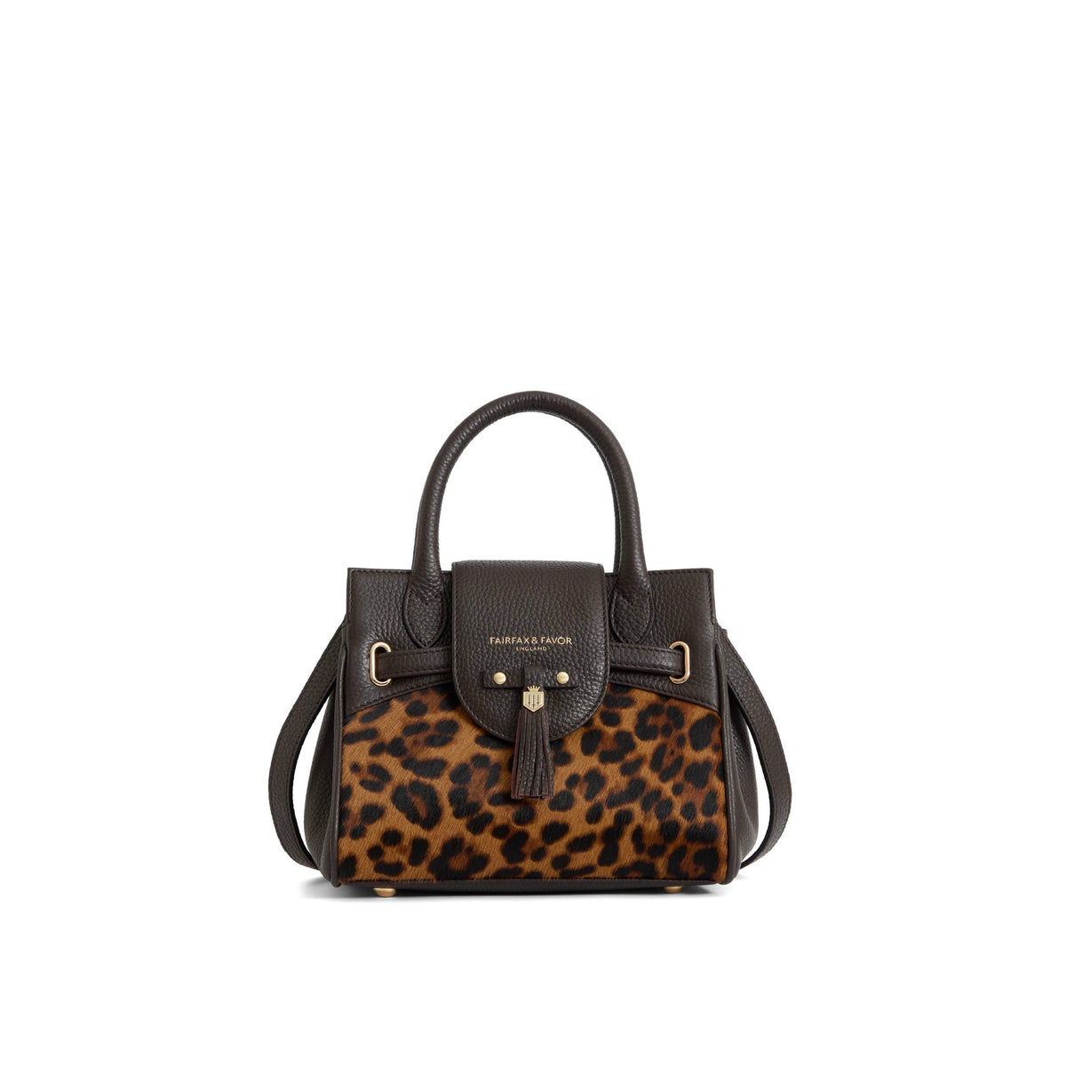 Windsor Leopard haircalf Mini handbag