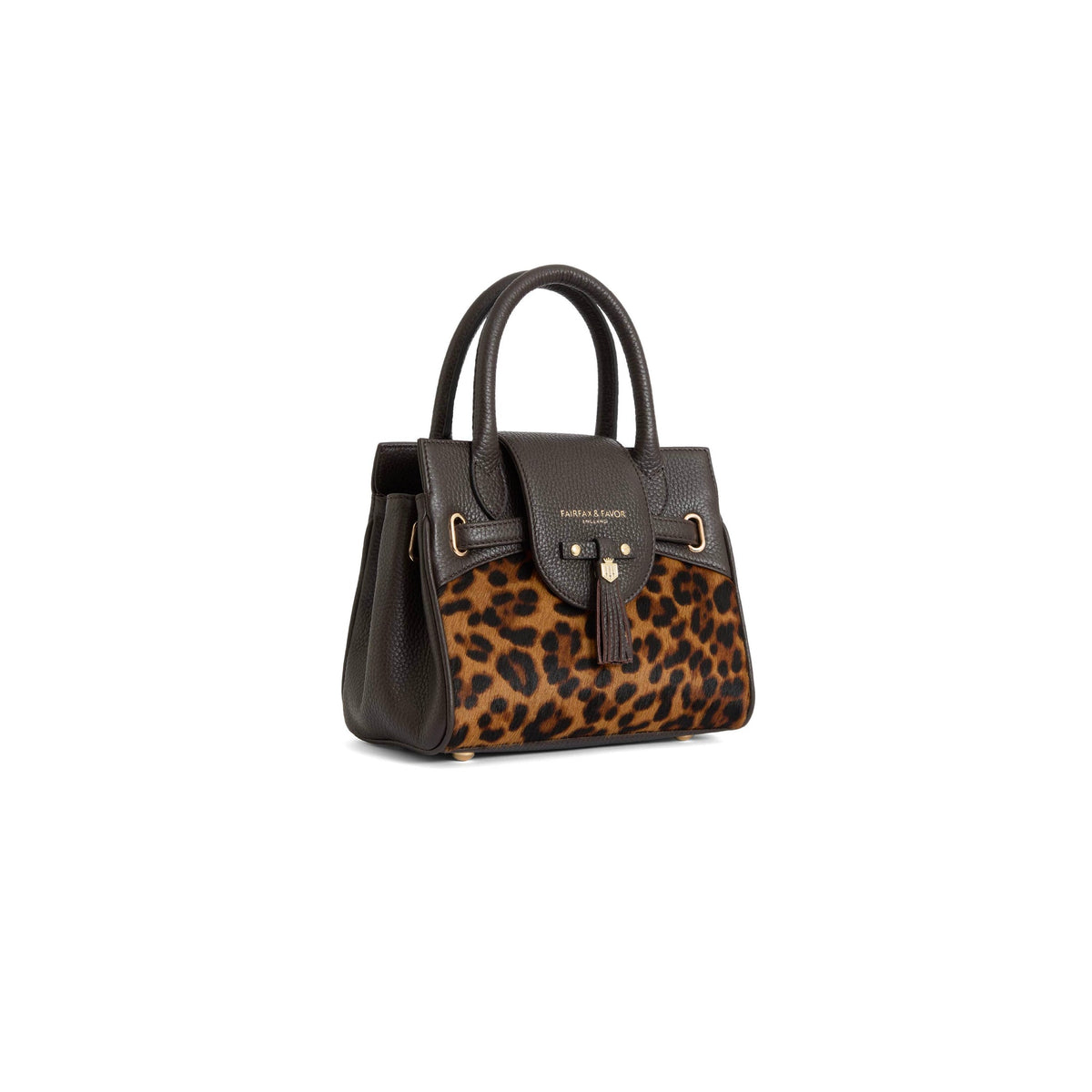 Windsor Leopard haircalf Mini handbag