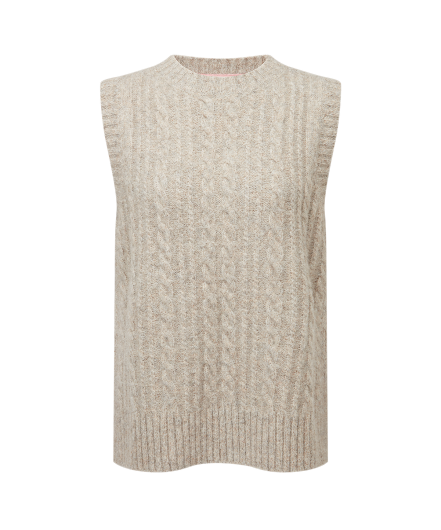 Evie Sleevless Jumper Cobblestone