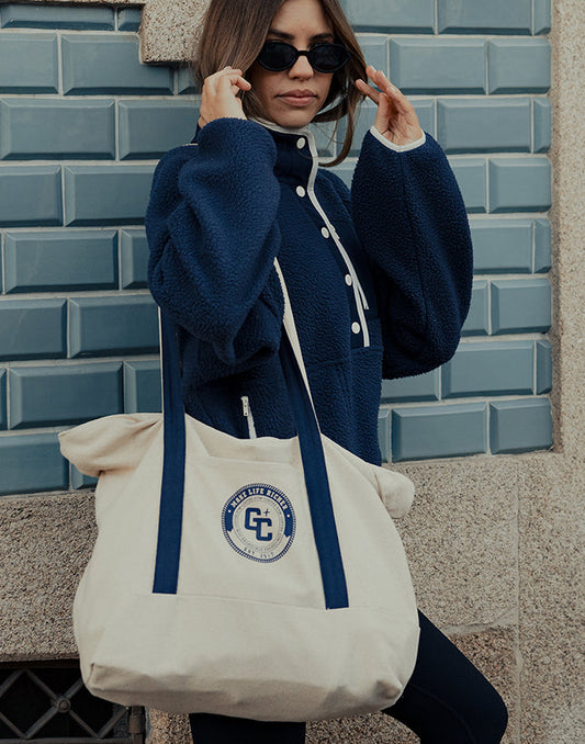 Canvas Tote Navy