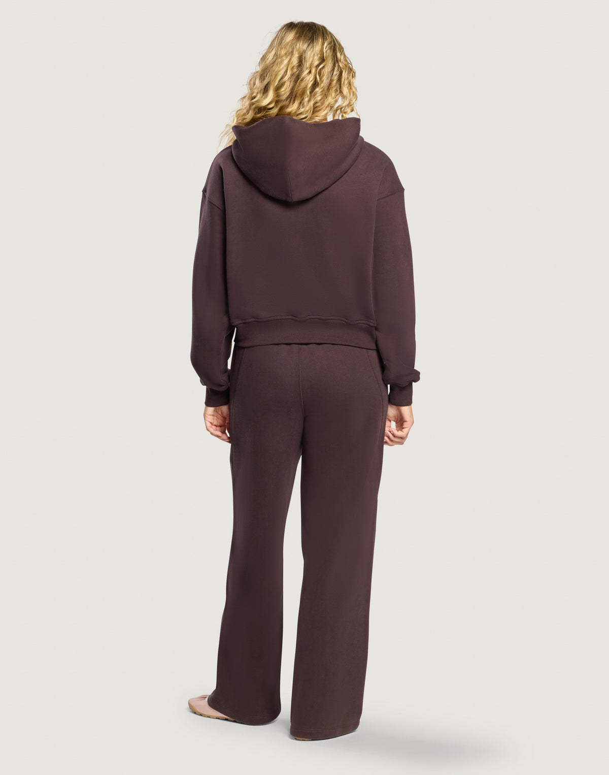 Daily Zip Hoodie Mocha Bean