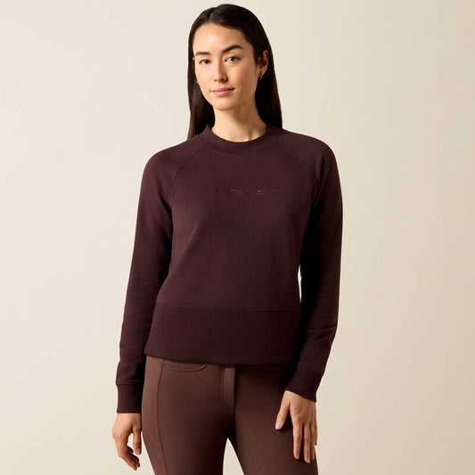 Martine Sweatshirt Chocolate Plum