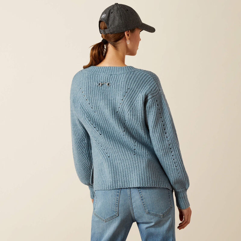 Blaydon Sweater Spring Lake Heather