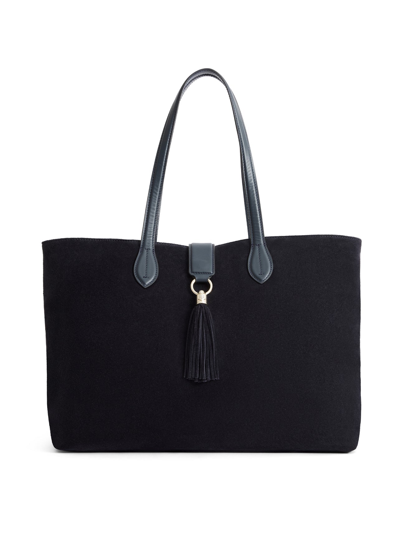 The Langham Women’s Tote Navy Suede