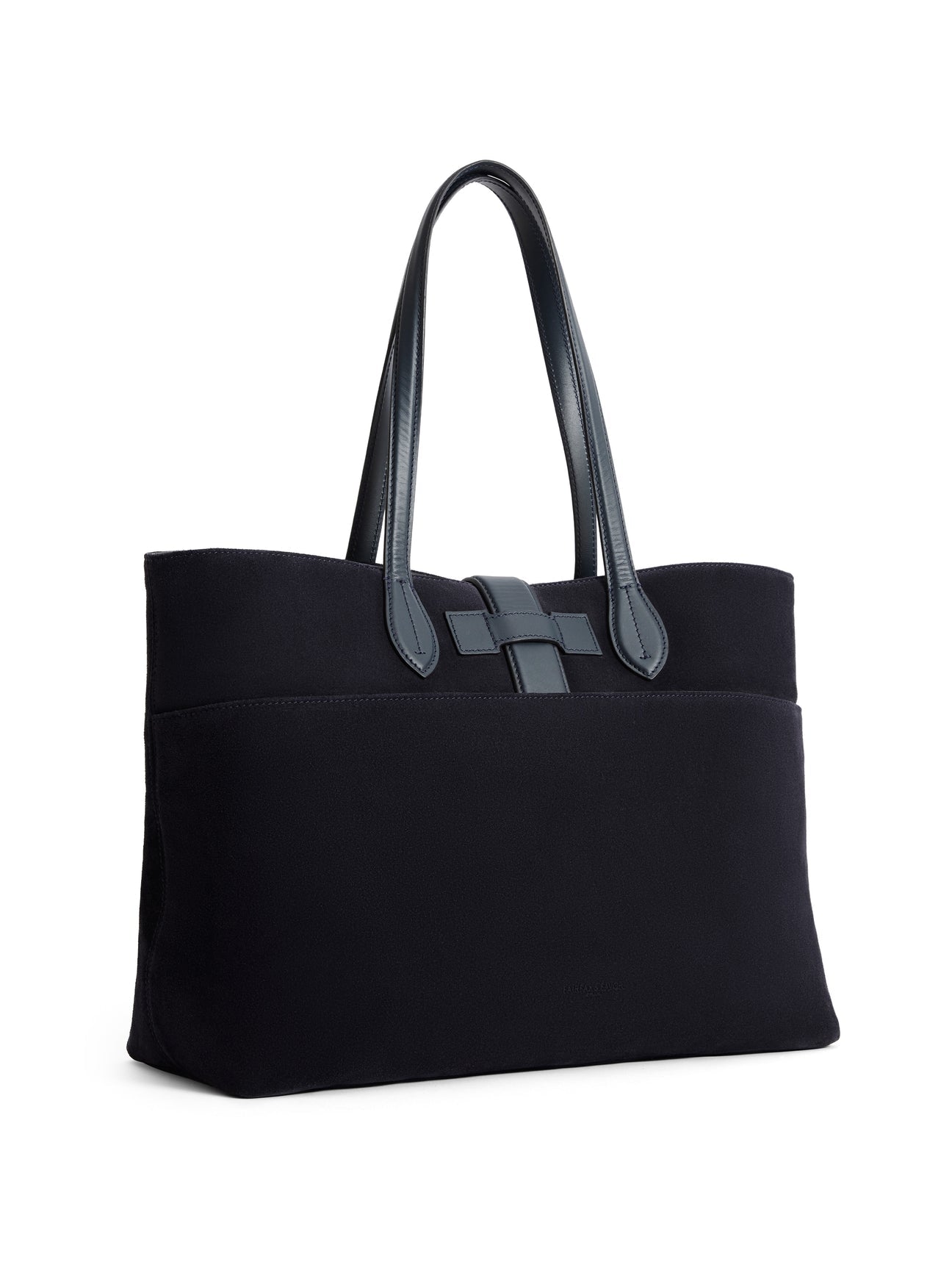 The Langham Women’s Tote Navy Suede