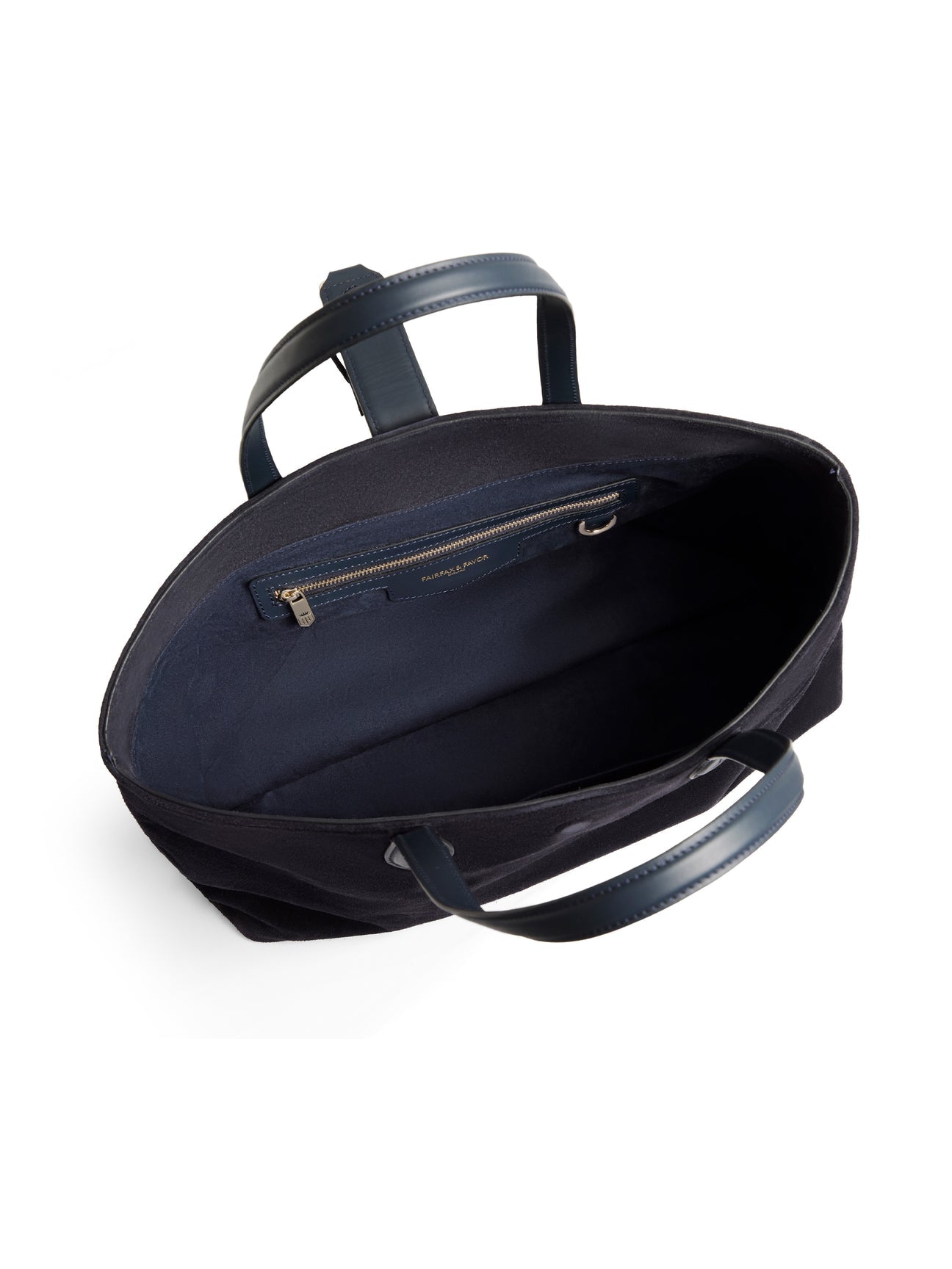 The Langham Women’s Tote Navy Suede