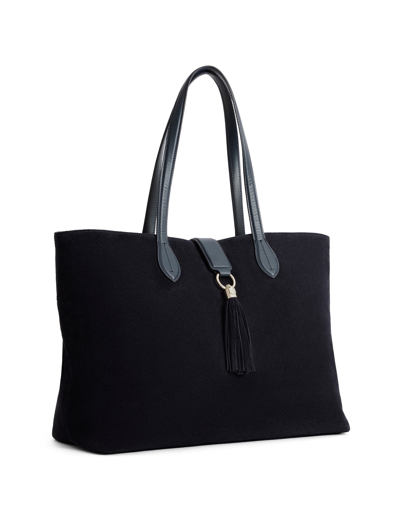 The Langham Women’s Tote Navy Suede