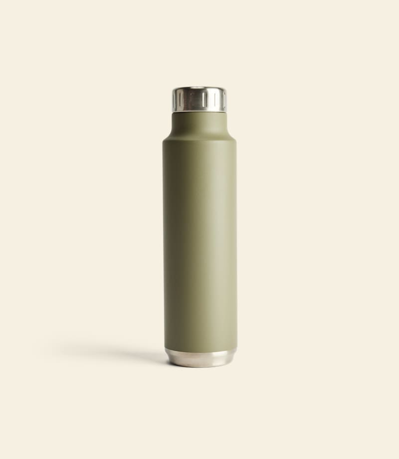 Water bottle khaki
