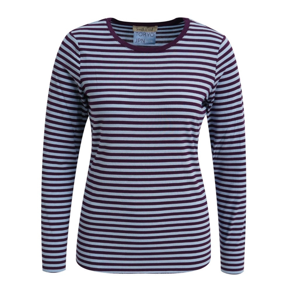 Fitted Soft Longsleeve Light Blue