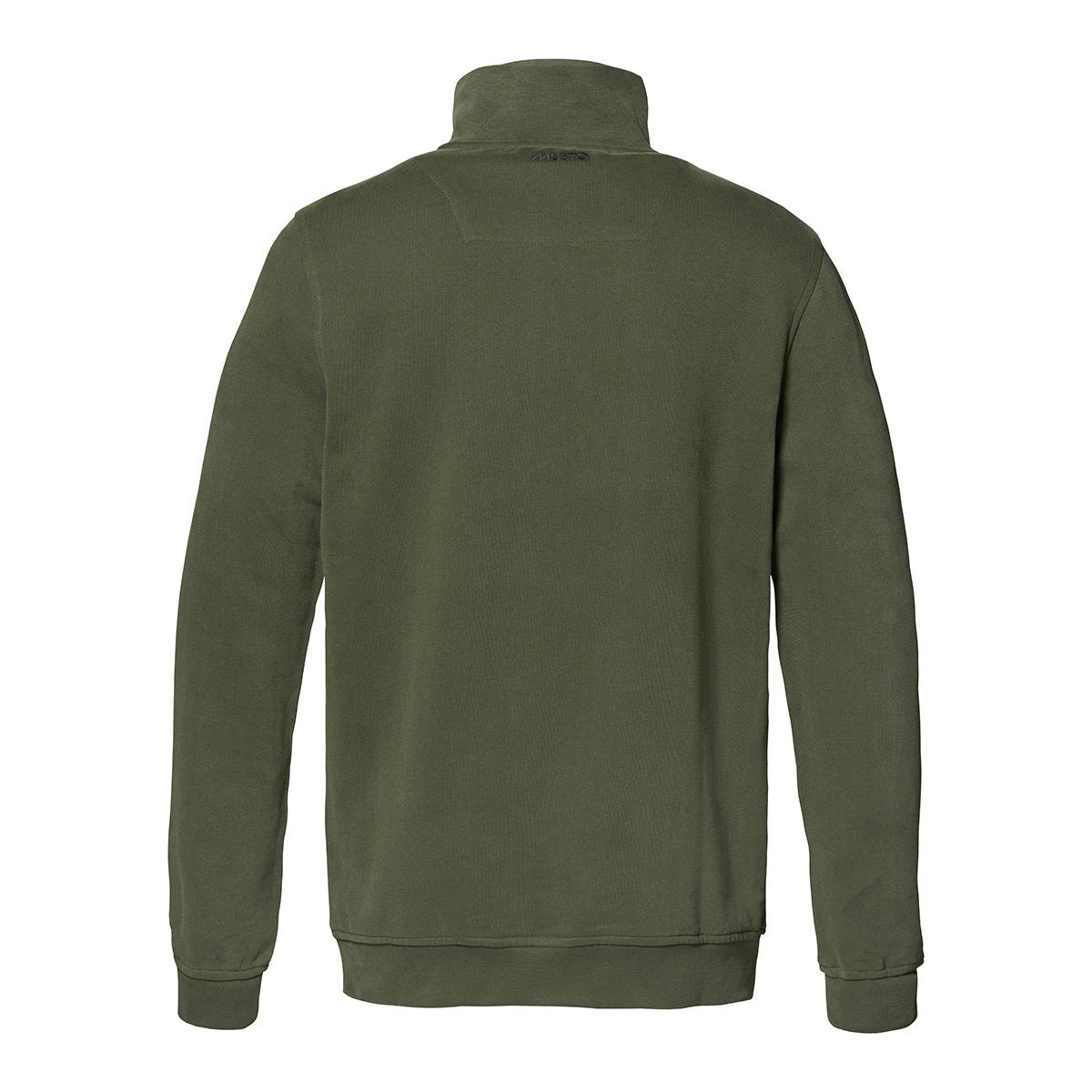Original 1/4 Zip Neck Knit weater Deep Green