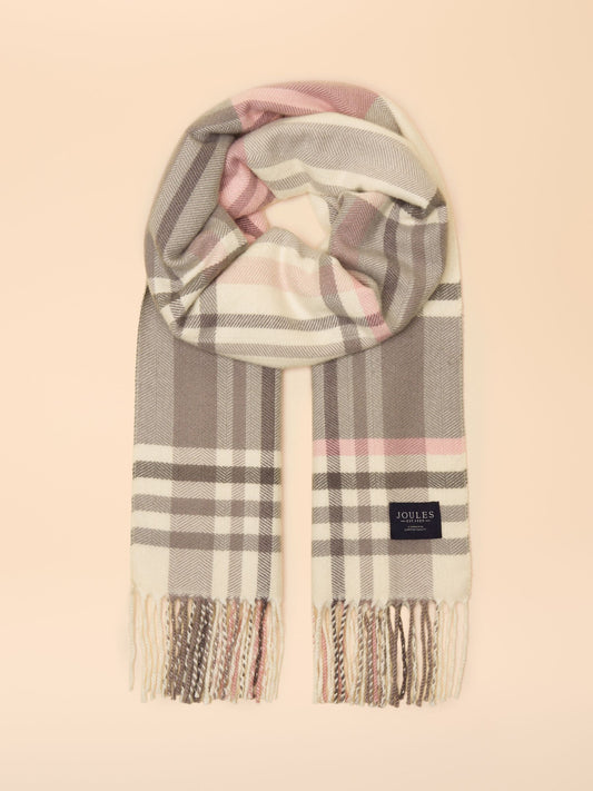 Langtree Pink/Grey Large Scarf
