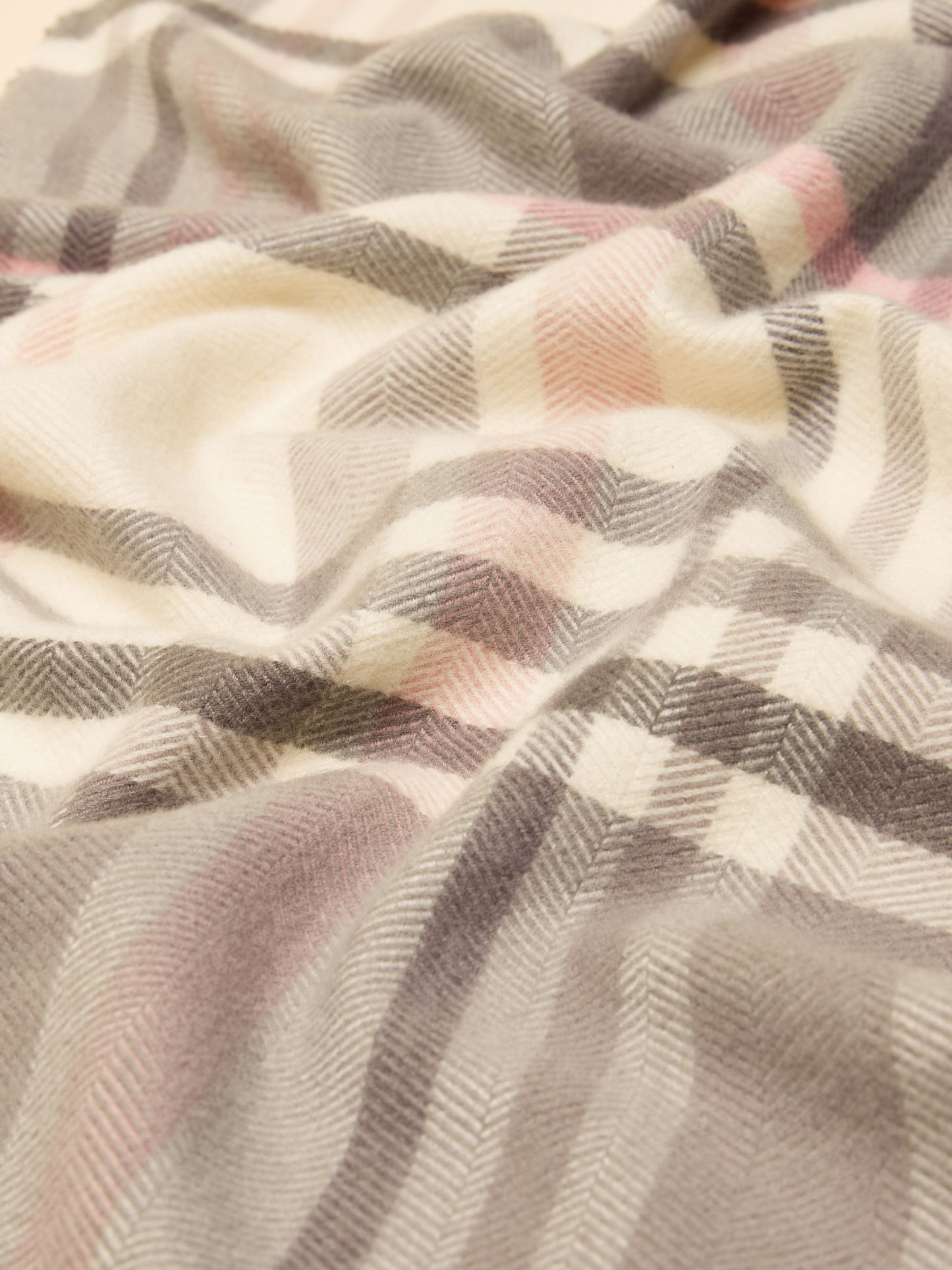 Langtree Pink/Grey Large Scarf
